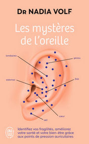 VOLF Nadia Les mystères de l´oreille - Identifiez vos fragilités, améliorez votre santé et votre bien-être grâce aux points de pression auriculaires Librairie Eklectic