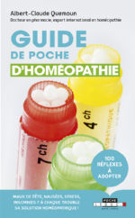 QUEMOUN Albert-Claude Guide de poche d´homéopathie. 100 réflexes à adopter Librairie Eklectic