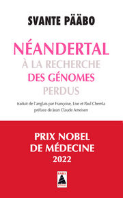 PAABO Svante Néanderthal à la recherche des génomes perdus Librairie Eklectic