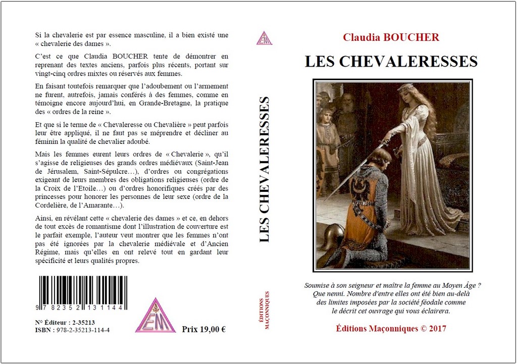BOUCHER Claudia Les chevaleresses Librairie Eklectic