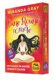 GRAY Miranda Lune Rouge - L´ Oracle - 41 cartes + livret. Messages de notre féminité sacrée Librairie Eklectic