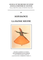 ZARCONE Thierry (ed.) Danse soufie (La) / Sufi Dance. Journal dÂ´Histoire du Soufisme, nÂ°4 (articles anglais ou franÃ§ais) Librairie Eklectic