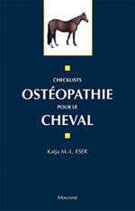 ESER Katja M.-L. Ostéopathie pour le cheval Librairie Eklectic