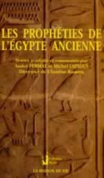 Anonyme Les Prophéties de l´Egypte ancienne - Textes trad. & comm. par A. Fermat & M. Lapidus Librairie Eklectic