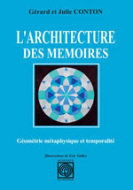 CONTON Julie & Gérard L´architecture des mémoires. Géométrie métaphysique et temporalité (Seconde édition) Librairie Eklectic