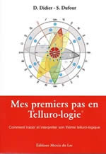 DIDIER Danièle & DUFOUR S. Mes premiers pas en Tellurologie. Comment tracer et interpéter son thème tellurologique Librairie Eklectic