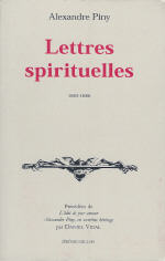 PINY Alexandre Lettres spirituelles - 1683-1686 Librairie Eklectic