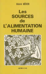 MERIEN Désiré Les Sources de l´alimentation humaine Librairie Eklectic