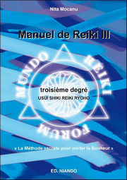 MOCANU Nita Manuel de reiki, troisième degré Librairie Eklectic