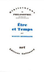 HEIDEGGER Martin Être et temps Librairie Eklectic