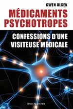 OLSEN Gwen Médicaments psychotropes - Confessions d´une visiteuse médicale  Librairie Eklectic
