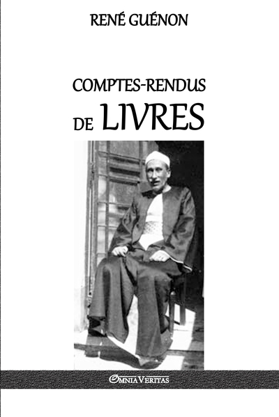 GUENON René Comptes-rendus de Livres Librairie Eklectic