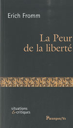 FROMM Erich La peur de la liberté Librairie Eklectic