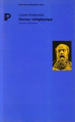 KOLAKOWSKI Leszek Horreur métaphysique (L´) Librairie Eklectic