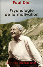 DIEL Paul Psychologie de la motivation Librairie Eklectic