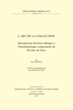 BOCKEN Inigo Art de la collection : introduction historico-éthique à l´herméneutique de Nicolas de Cues -- en réimpression Librairie Eklectic