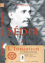 NICODEME Sédir à l´Initiation Librairie Eklectic