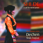 DECHEN SHAK-DAGSEY Shi De. A call for world peace - CD audio Librairie Eklectic