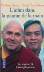 RICARD Matthieu & TRINH XUAN TUAN Infini dans la paume de la main (L´). Le moine et l´astrophysicien Librairie Eklectic