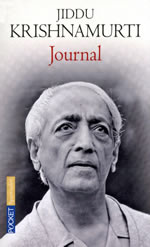 KRISHNAMURTI Jiddu Journal  Librairie Eklectic