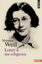 WEIL Simone Lettre à un religieux Librairie Eklectic