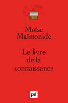 MOÏSE MAÏMONIDE Le Livre de la connaissance (4ème édition) Librairie Eklectic