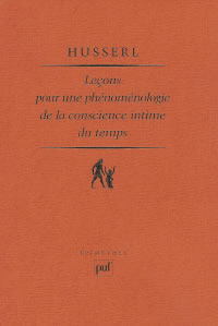 HUSSERL Edmund Leçons pour une phénoménologie de la conscience intime du temps Librairie Eklectic