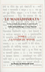 SCHAUFELBERGER Gilles & VINCENT Guy (trad.) Le Mahabharata. Tome 1 : La Genèse du monde Librairie Eklectic