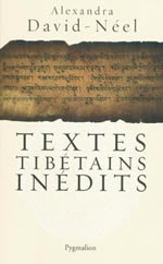 DAVID-NEEL Alexandra Textes tibétains inédits  Librairie Eklectic