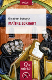 BONCOUR Elisabeth Maître Eckhart Librairie Eklectic