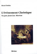 DUTHU Henri  L´évènement Christique  Librairie Eklectic