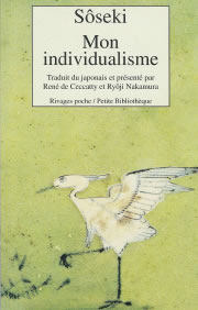 SOSEKI Natsumé Mon individualisme, suivi de Quelques Lettres aux amis  Librairie Eklectic