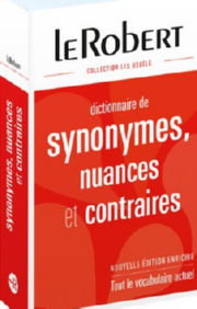 BERTAUD du CHAZAUD Henri Dictionnaire des synonymes, nuances et contraires - relié Librairie Eklectic
