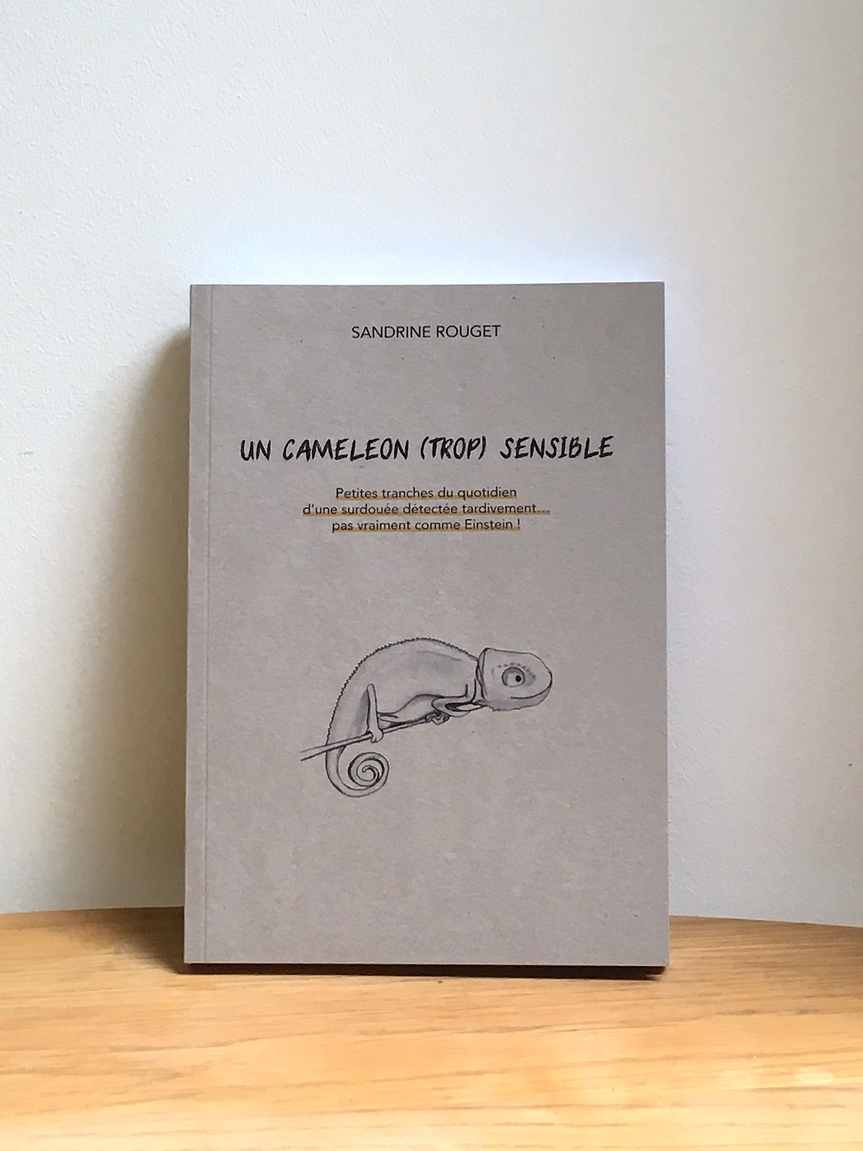 ROUGET Sandrine Un Caméléon (trop) sensible. Petites tranches du quotidien d´une surdouée détectée tardivement... -- en réimpression Librairie Eklectic