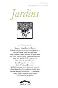 Collectif Jardins, n°1 : le génie du lieu Librairie Eklectic