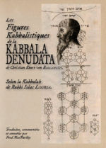 KNORR von ROSENROTH Les figures kabbalistiques de la Kabbala Denudata (Edition Deluxe) Librairie Eklectic