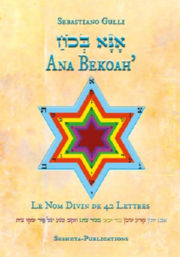 GULLI Sebastiano Ana Bekoah´. Le nom divin de 42 Lettres Librairie Eklectic