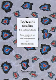 ZARCONE Thierry Poétesses soufies de la confrérie bektachie Librairie Eklectic