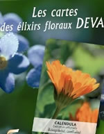 DEROIDE Philippe Cartes des élixirs floraux DEVA. Jeu de 96 cartes -- en réimpression Librairie Eklectic