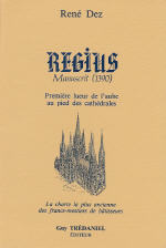 REGIUS / transcription DEZ René REGIUS. Manuscrit (1390) Librairie Eklectic