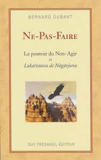 DUBANT Bernard Ne-Pas-Faire. Le pouvoir du Non-Agir et Lokatîstava de Nâgârjuna Librairie Eklectic