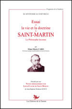 CARO Elme Marie Essai sur la vie et la doctrine de Saint-Martin, le philosophe inconnu Librairie Eklectic