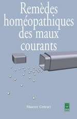 CINTRACT Maurice Remèdes homéopathiques des maux courants Librairie Eklectic