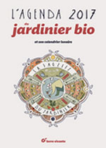 - L´agenda 2021 du jardinier bio et son calendrier lunaire Librairie Eklectic