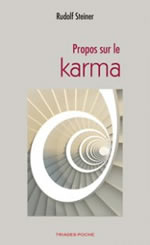 STEINER Rudolf Propos sur le karma  Librairie Eklectic