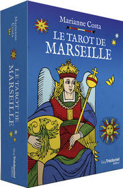COSTA Marianne Le tarot de Marseille - coffret contenant le Tarot de Madenié restauré et un livret  Librairie Eklectic