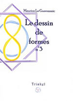 LE GUERRANNIC Maurice Dessin de formes, n°3 (Format A4) Librairie Eklectic