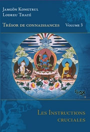 JAMGON KONGTRUL LODREU THAYE Trésor de Connaissances Vol 3. Les Instructions cruciales Librairie Eklectic