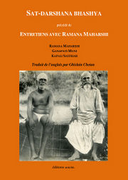 SASTRIAR Kapali  Sat-darshana bhashya - Précédé de Entretiens avec Ramana Maharshi Librairie Eklectic