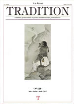Collectif Revue vers la tradition, n° 128 été 2012 Librairie Eklectic